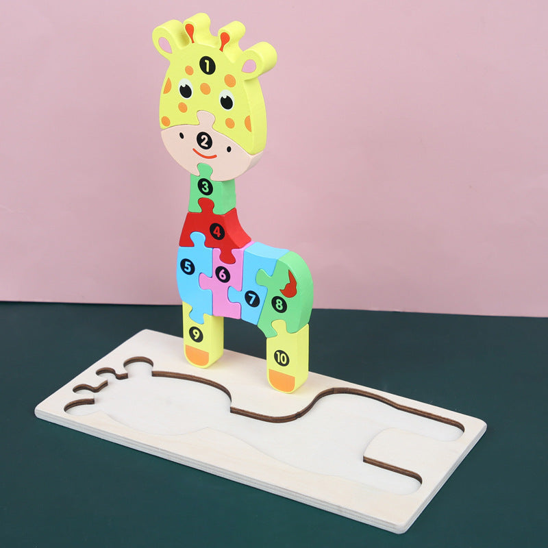 Cartoon Animal Puzzle