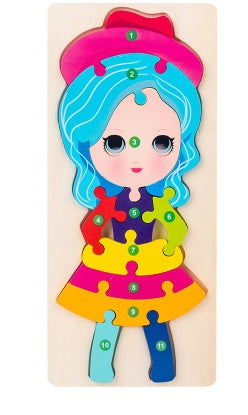 Cartoon Animal Puzzle